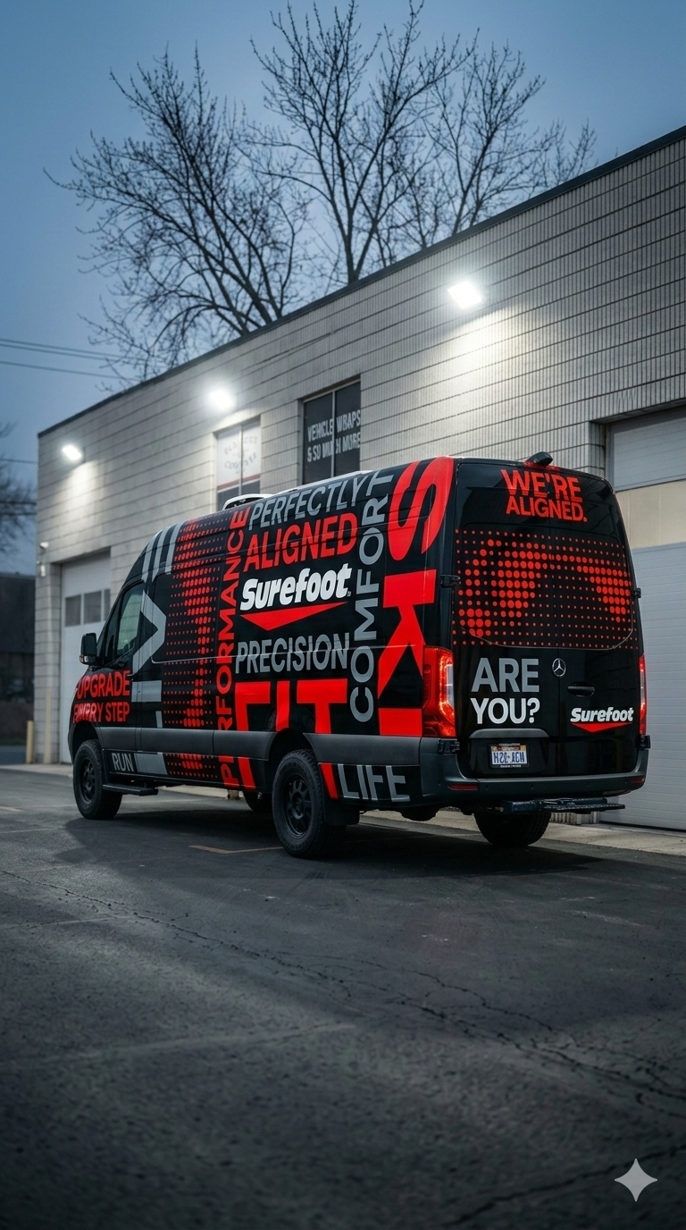 Fleet van wrap